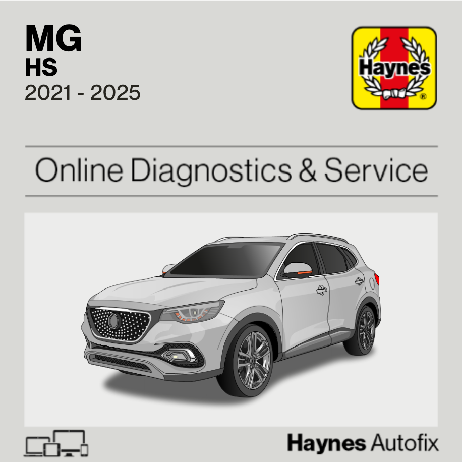 MG HS 2021 to 2025 Haynes Online Diagnostics & Service Guide