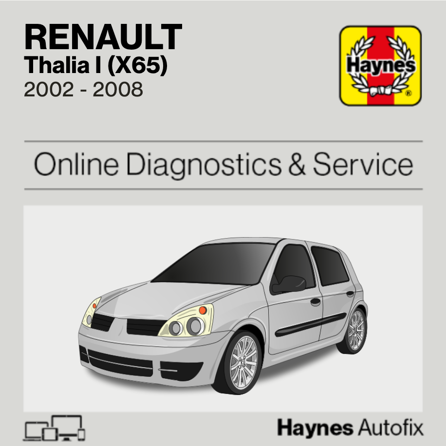 Renault Thalia I (X65) 2002 to 2008 Haynes Online Diagnostics & Service Guide