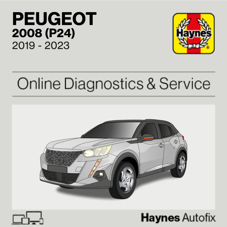 Peugeot 2008 (P24) 2019 to 2023 Haynes Online Diagnostics & Service Guide