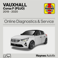Vauxhall Corsa F (P2JO) 2019 to 2020 Haynes Online Diagnostics & Service Guide