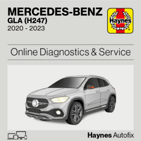 Mercedes-Benz GLA (H247) 2020 to 2023 Haynes Online Diagnostics & Service Guide