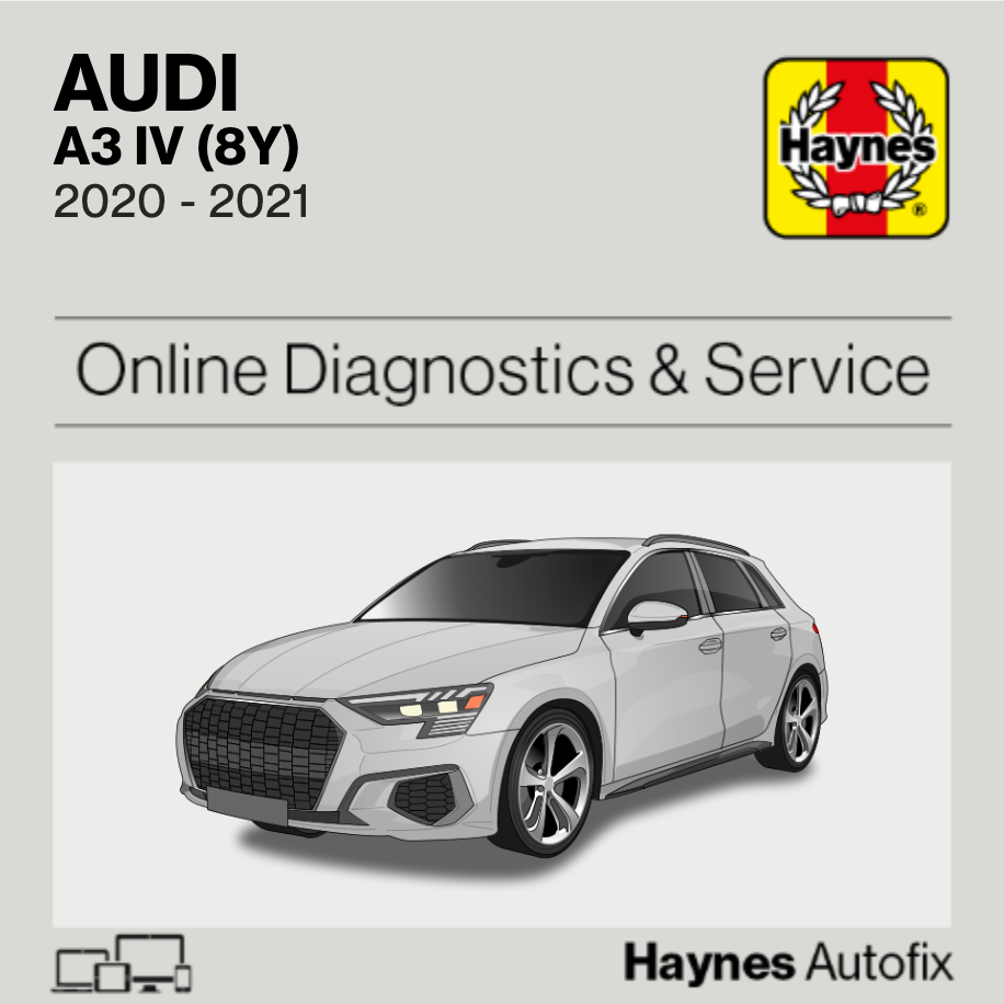 Audi A3 IV (8Y) 2020 to 2021 Haynes Online Diagnostics & Service Guide