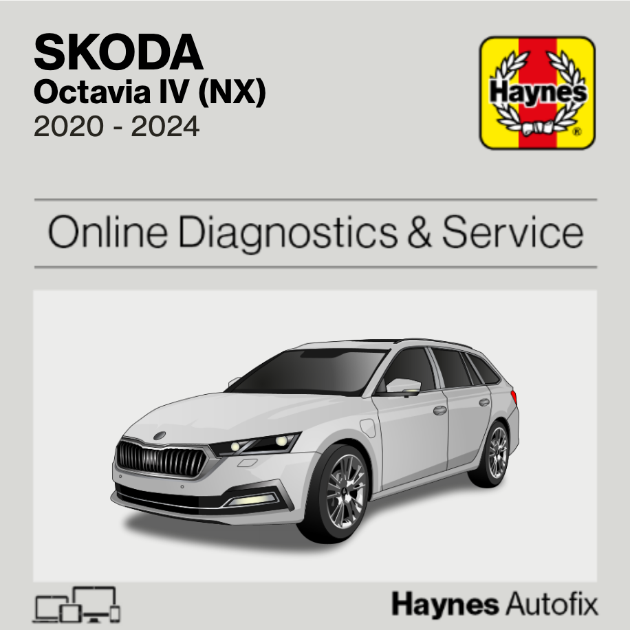 Skoda Octavia IV (NX) 2020 to 2024 Haynes Online Diagnostics & Service Guide