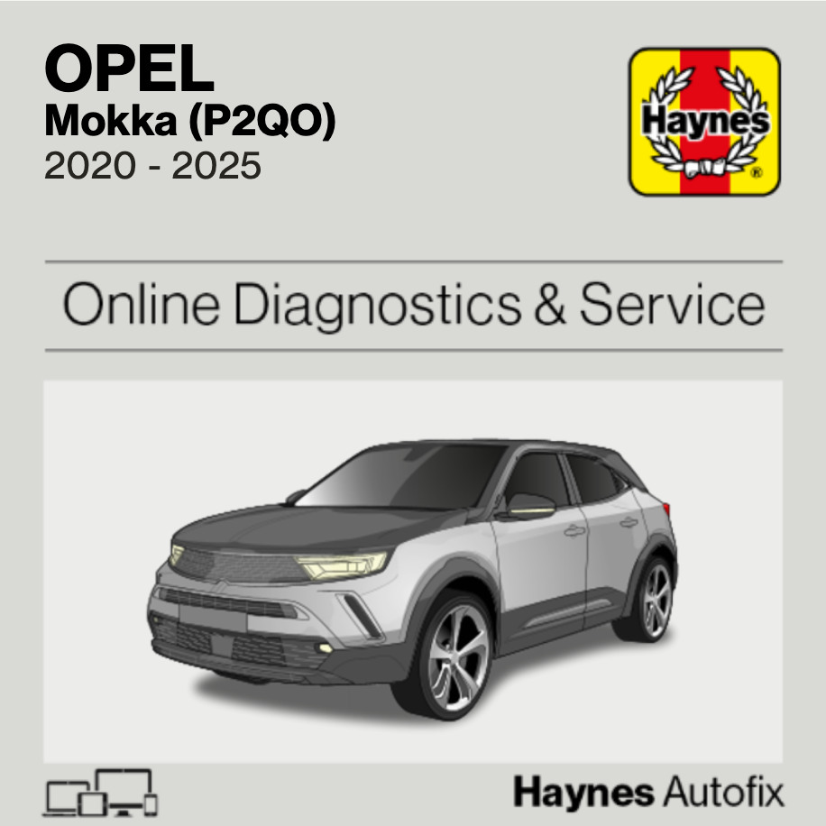 Opel Mokka (P2QO) 2020 to 2025 Haynes Online Diagnostics & Service Guide