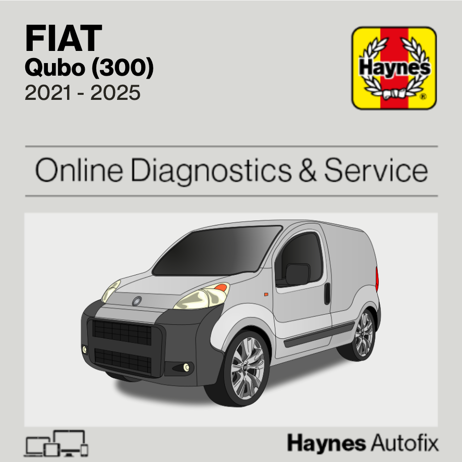 Fiat Qubo (300) 2021 to 2025 Haynes Online Diagnostics & Service Guide