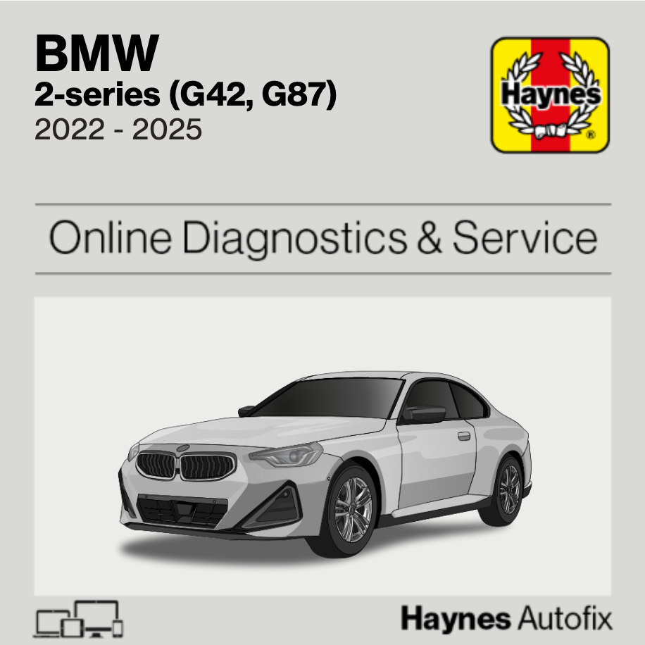 BMW 2-Series (G42, G87) 2022 to 2025 Haynes Online Diagnostics & Service Guide
