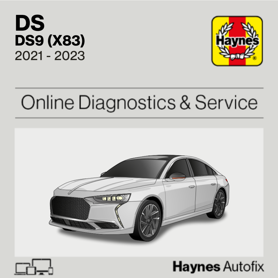 DS DS9 (X83) 2021 to 2023 Haynes Online Diagnostics & Service Guide