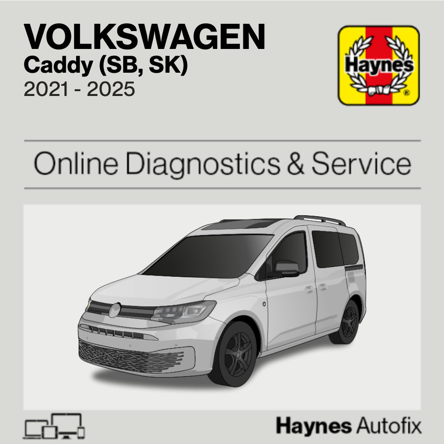 Volkswagen Caddy (SB, SK) 2021 to 2025 Haynes Online Diagnostics & Service Guide