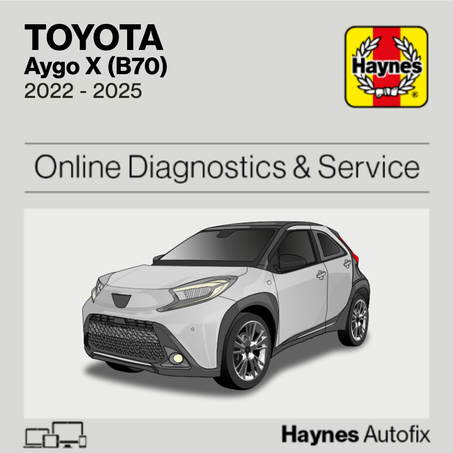 Toyota Aygo X (B70) 2022 to 2025 Haynes Online Diagnostics & Service Guide