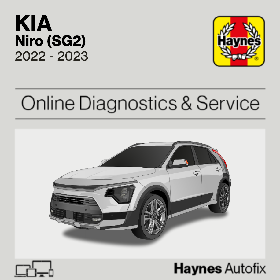Kia Niro (SG2) 2022 to 2023 Haynes Online Diagnostics & Service Guide