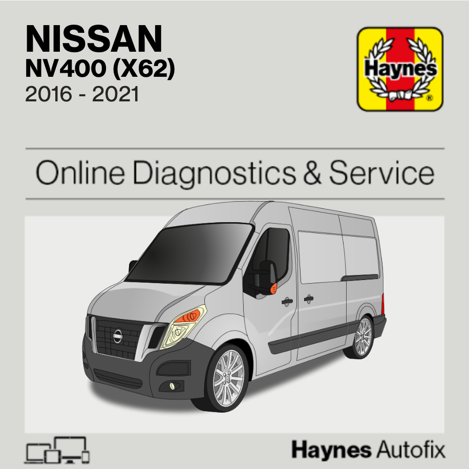 Nissan NV400 (X62) 2016 to 2021 Haynes Online Diagnostics & Service Guide