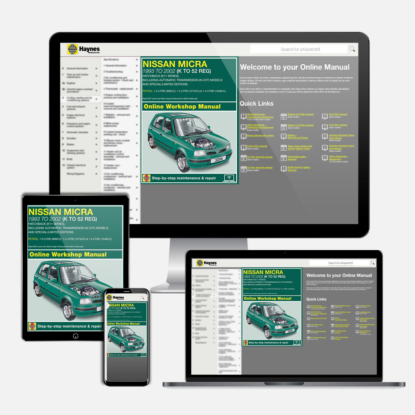 Nissan Micra (1993-2002) Haynes Repair Manual