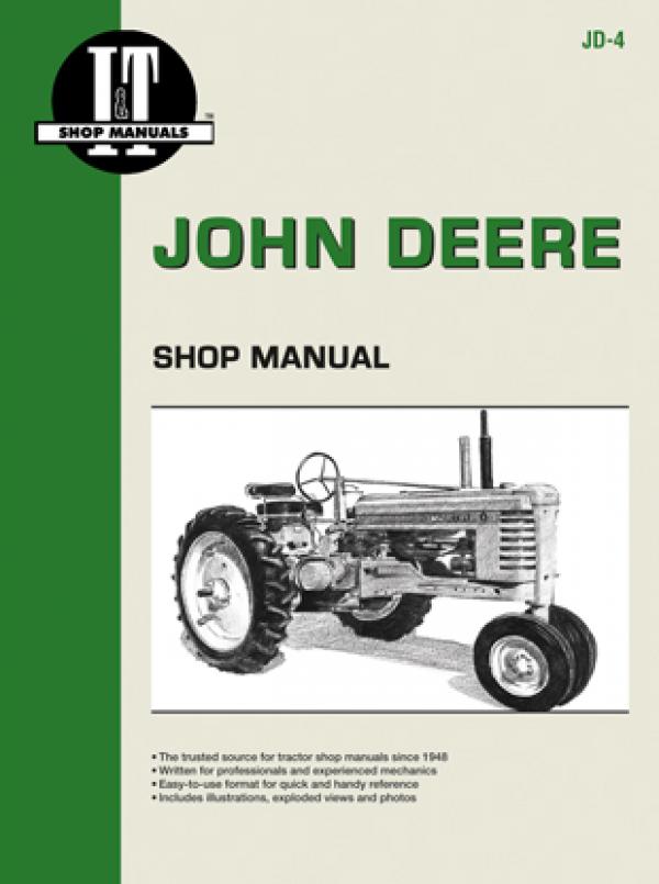 John Deere Series A, B, G, H & Models D, M, MT Tractor Service Repair Manual