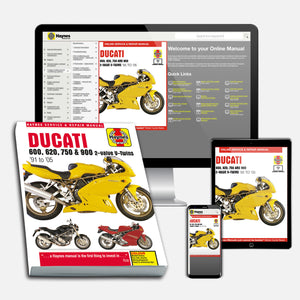 Ducati Motorcycle Service & Repair Manuals