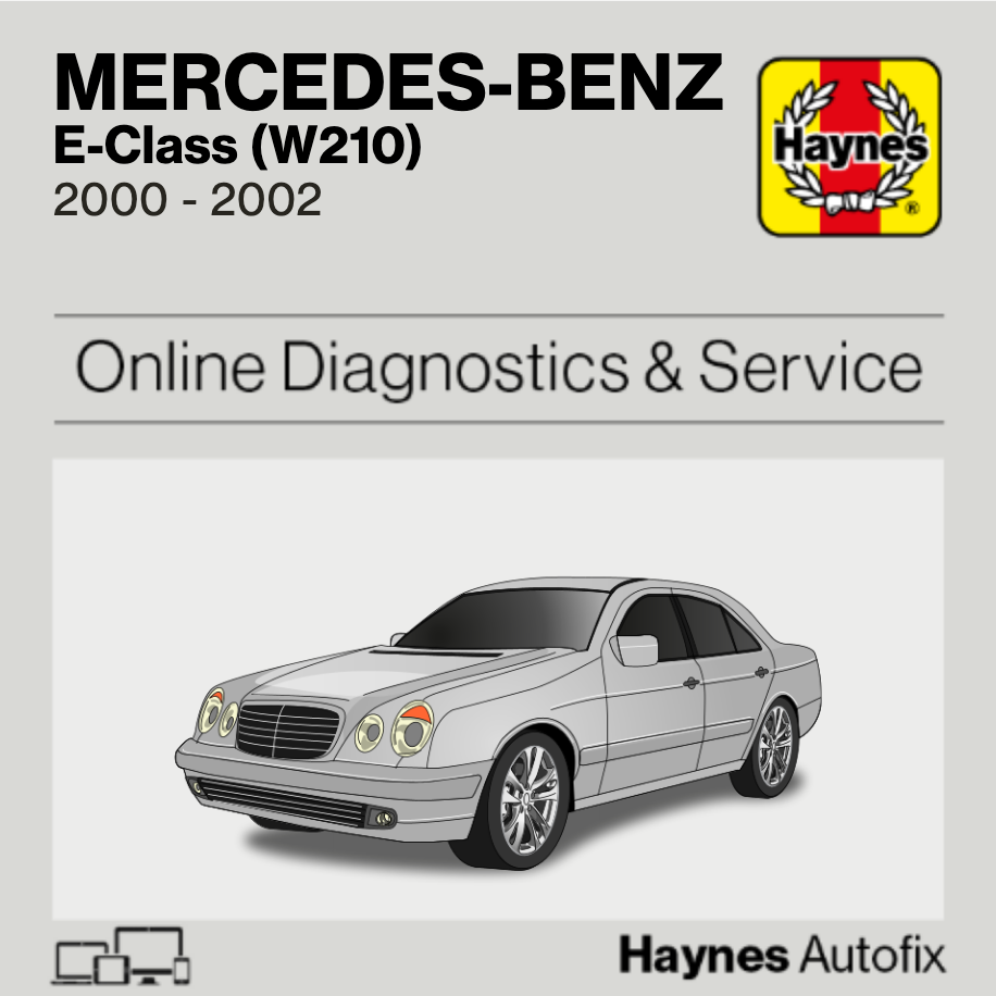 Mercedes-Benz E-Class (W210) 2000 to 2002 Haynes Online Diagnostics & Service Guide