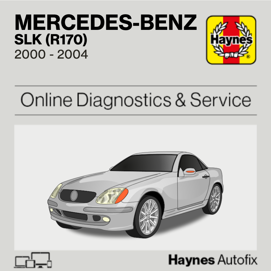Mercedes-Benz SLK (R170) 2000 to 2004 Haynes Online Diagnostics & Service Guide