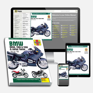 DIY Maintenance & Repair Manuals for BMW K 1100 -LT, -RS Motorcycles