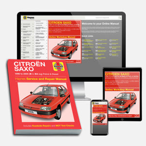 DIY Maintenance & Repair Manuals for Citroen Saxo Cars