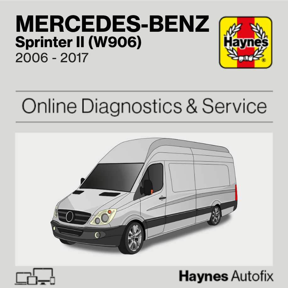 Mercedes-Benz Sprinter II (W906) 2006 to 2017 Haynes Online Diagnostics & Service Guide