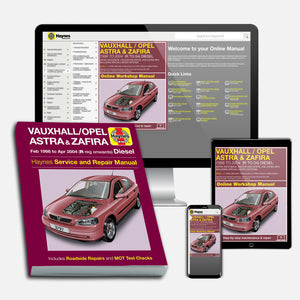 DIY Maintenance & Repair Manuals for Opel Astra F (Classic) Cars