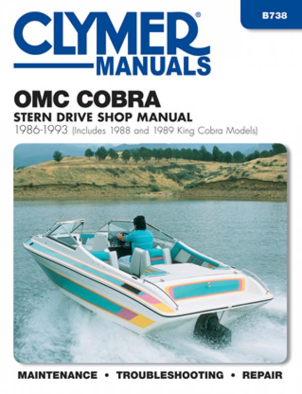 OMC Cobra Stern Drive Including King Cobra (1986-1993) Service Repair Manual