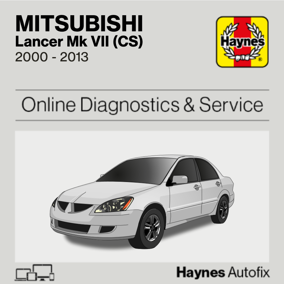 Mitsubishi Lancer Mk VII (CS) 2000 to 2013 Haynes Online Diagnostics & Service Guide