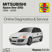 Mitsubishi Space Star (DG) 1998 to 2006 Haynes Online Diagnostics & Service Guide