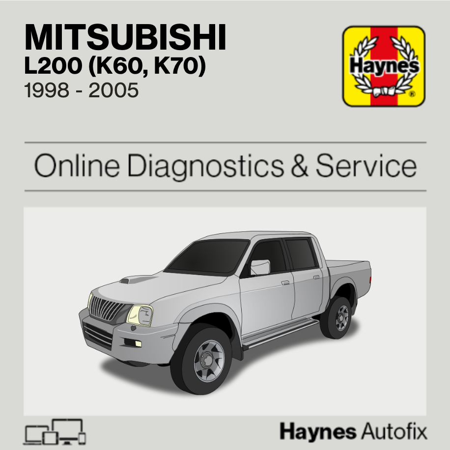 Mitsubishi L200 (K60, K70) 1998 to 2005 Haynes Online Diagnostics & Service Guide