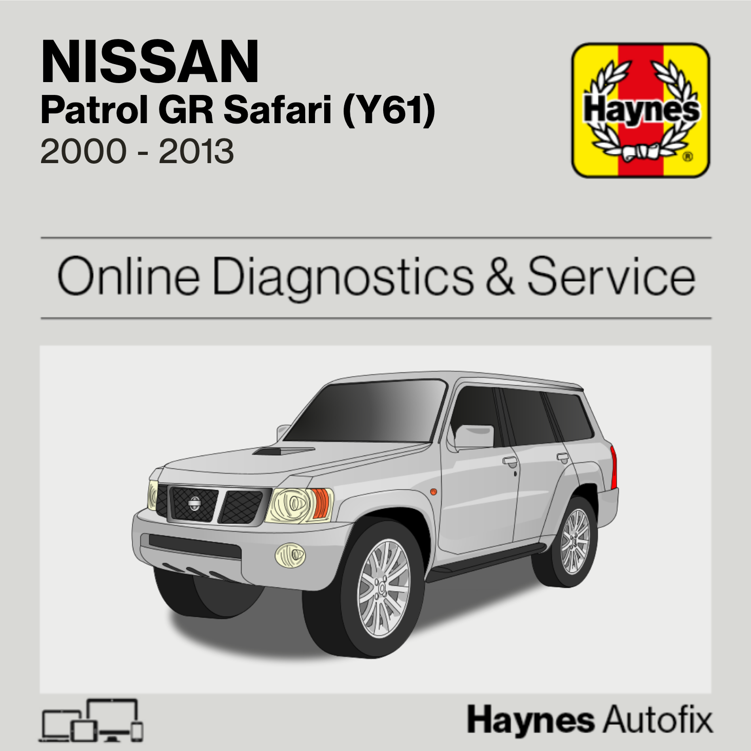 Nissan Patrol GR Safari (Y61) 2000 to 2013 Haynes Online Diagnostics & Service Guide