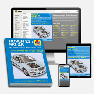 DIY Maintenance & Repair Manuals for Rover 25 /Commerce Cars