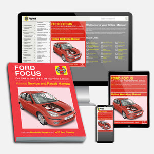 DIY Maintenance & Repair Manuals for Ford Focus Mk I Cars