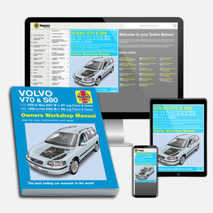 DIY Maintenance & Repair Manuals for Volvo S70/V70/V70 XC Cars