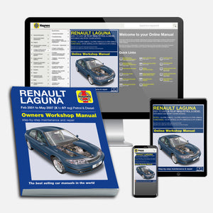 DIY Maintenance & Repair Manuals for Renault Laguna Cars