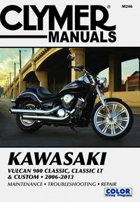 Kawasaki Vulcan 900 Classic, Classic LT & Custom Motorcycle (2006-2013) Service Repair Manual