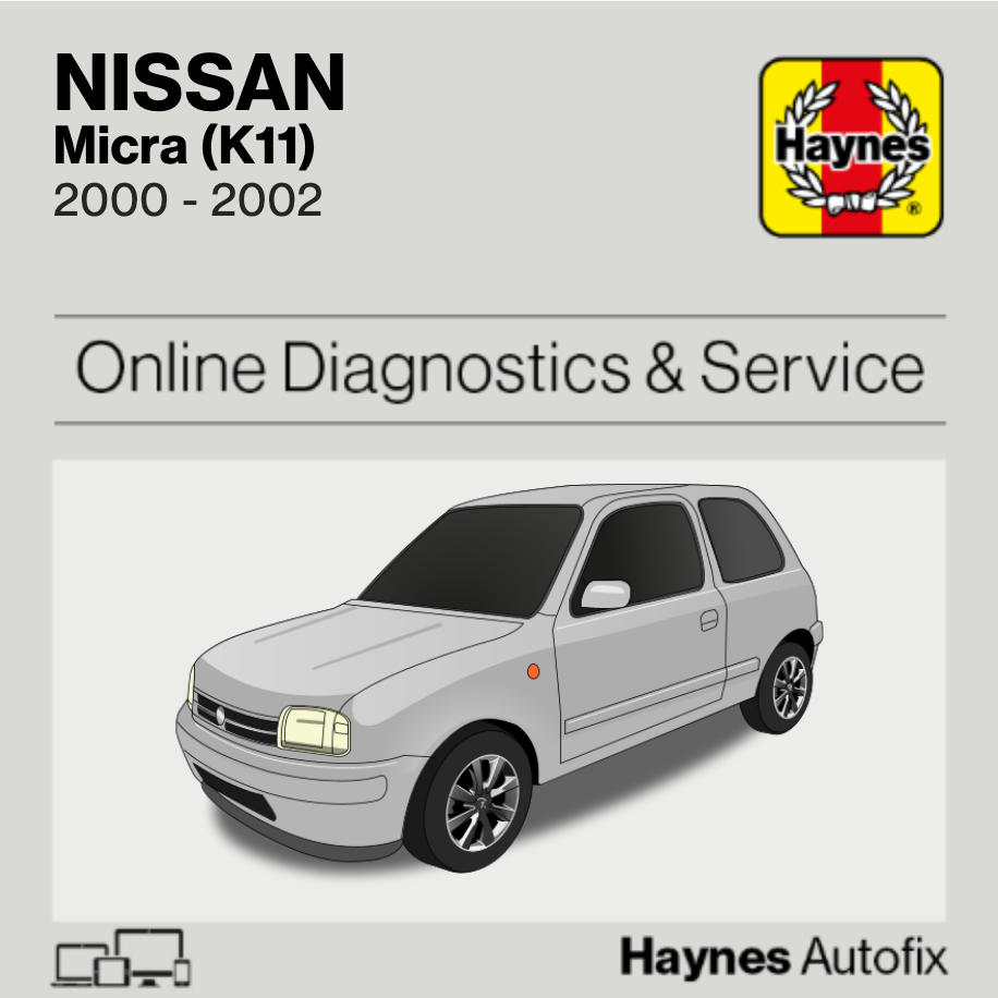 Nissan Micra (K11) 2000 to 2002 Haynes Online Diagnostics & Service Guide