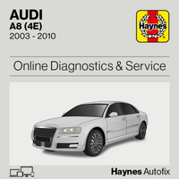 Audi A8 (4E) 2003 to 2010 Haynes Online Diagnostics & Service Guide