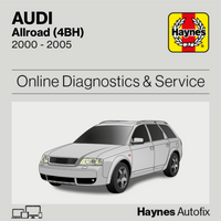 Audi Allroad (4BH) 2000 to 2005 Haynes Online Diagnostics & Service Guide