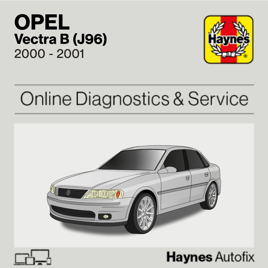 Opel Vectra B (J96) 2000 to 2001 Haynes Online Diagnostics & Service Guide