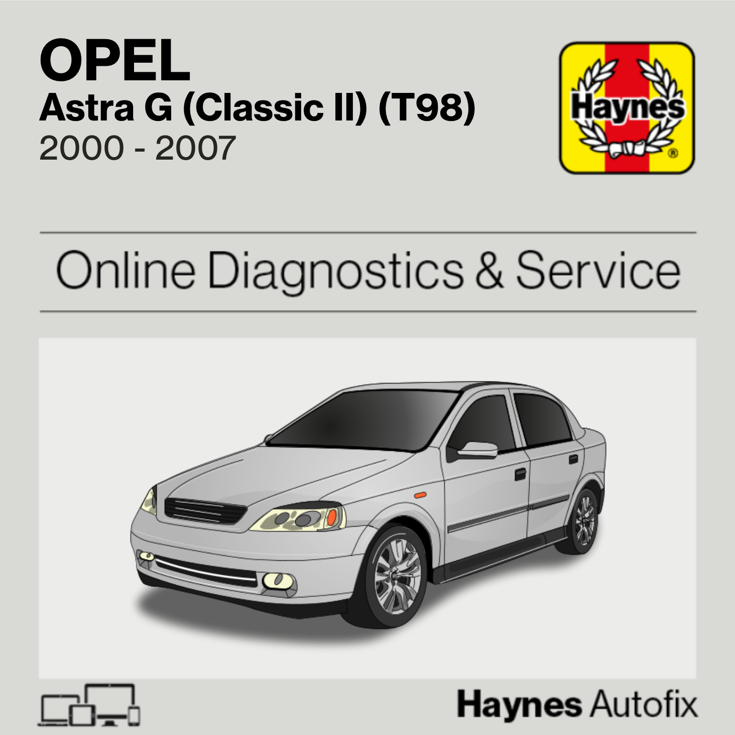 Opel Astra G (Classic II) (T98) 2000 to 2007 Haynes Online Diagnostics & Service Guide