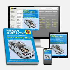 DIY Maintenance & Repair Manuals for Nissan Almera Cars