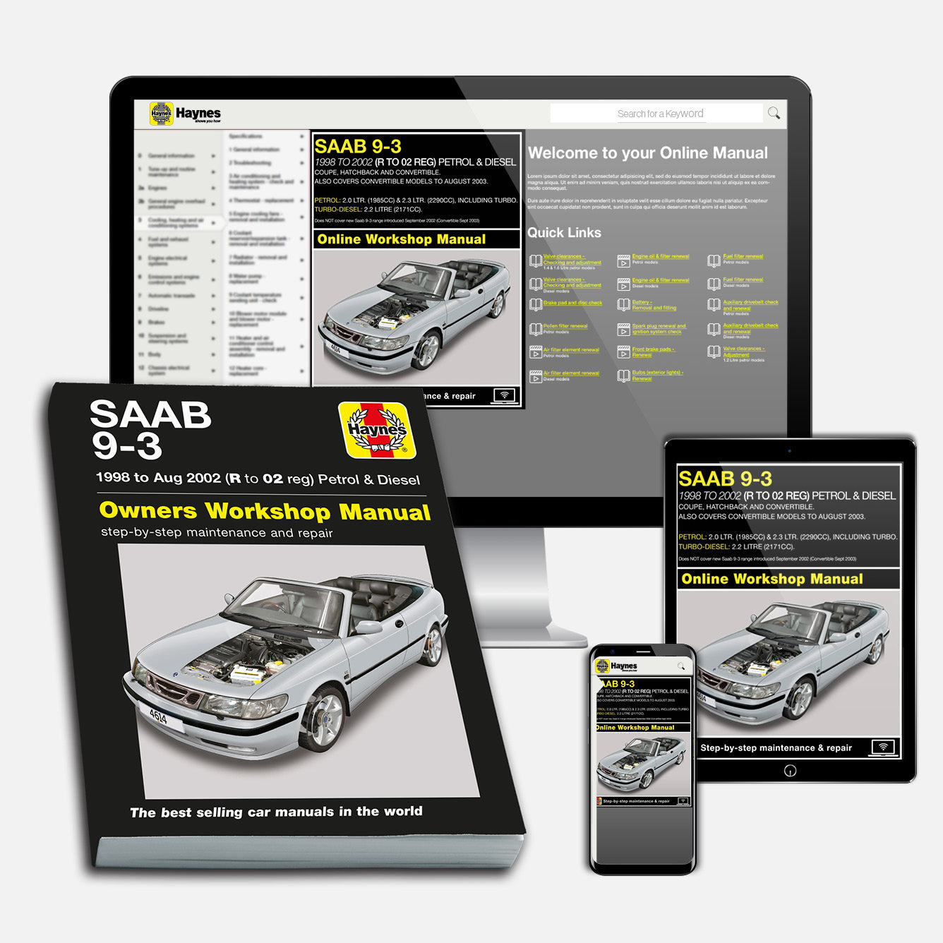 Saab Service & Repair Manuals – Haynes Manuals United Kingdom