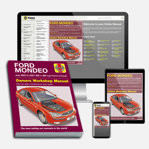 DIY Maintenance & Repair Manuals for Ford Mondeo Mk III Cars