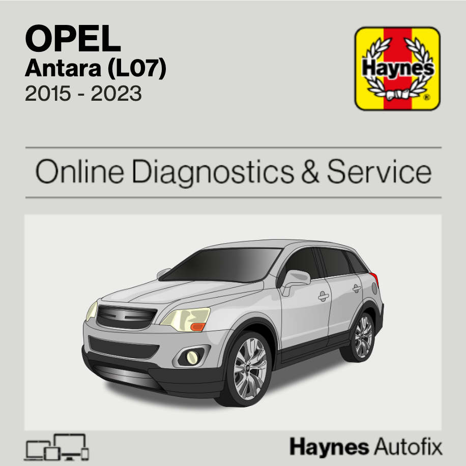 Opel Antara (L07) 2015 to 2023 Haynes Online Diagnostics & Service Guide