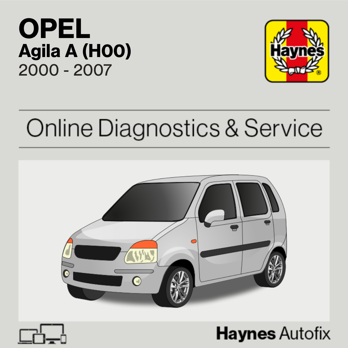 Opel Agila A (H00) 2000 to 2007 Haynes Online Diagnostics & Service Guide