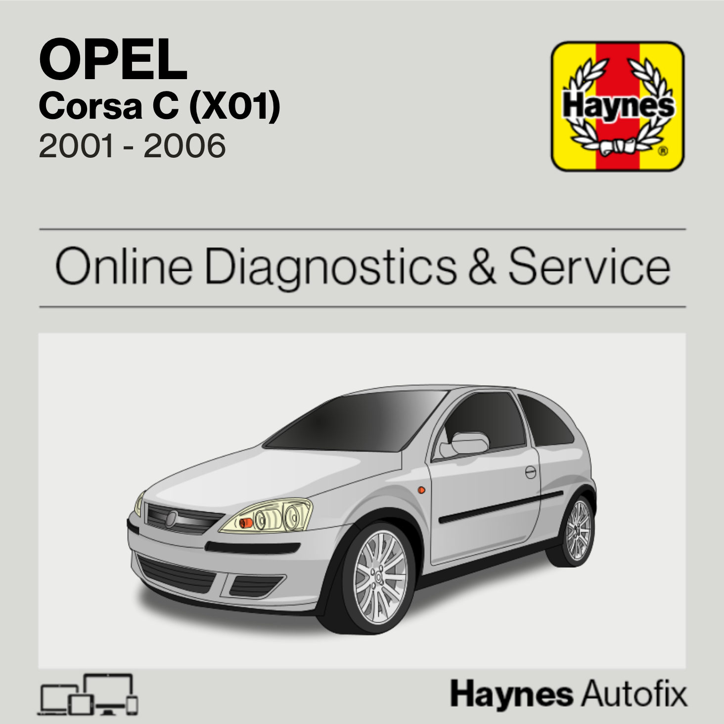 Opel Corsa C (X01) 2001 to 2006 Haynes Online Diagnostics & Service Guide