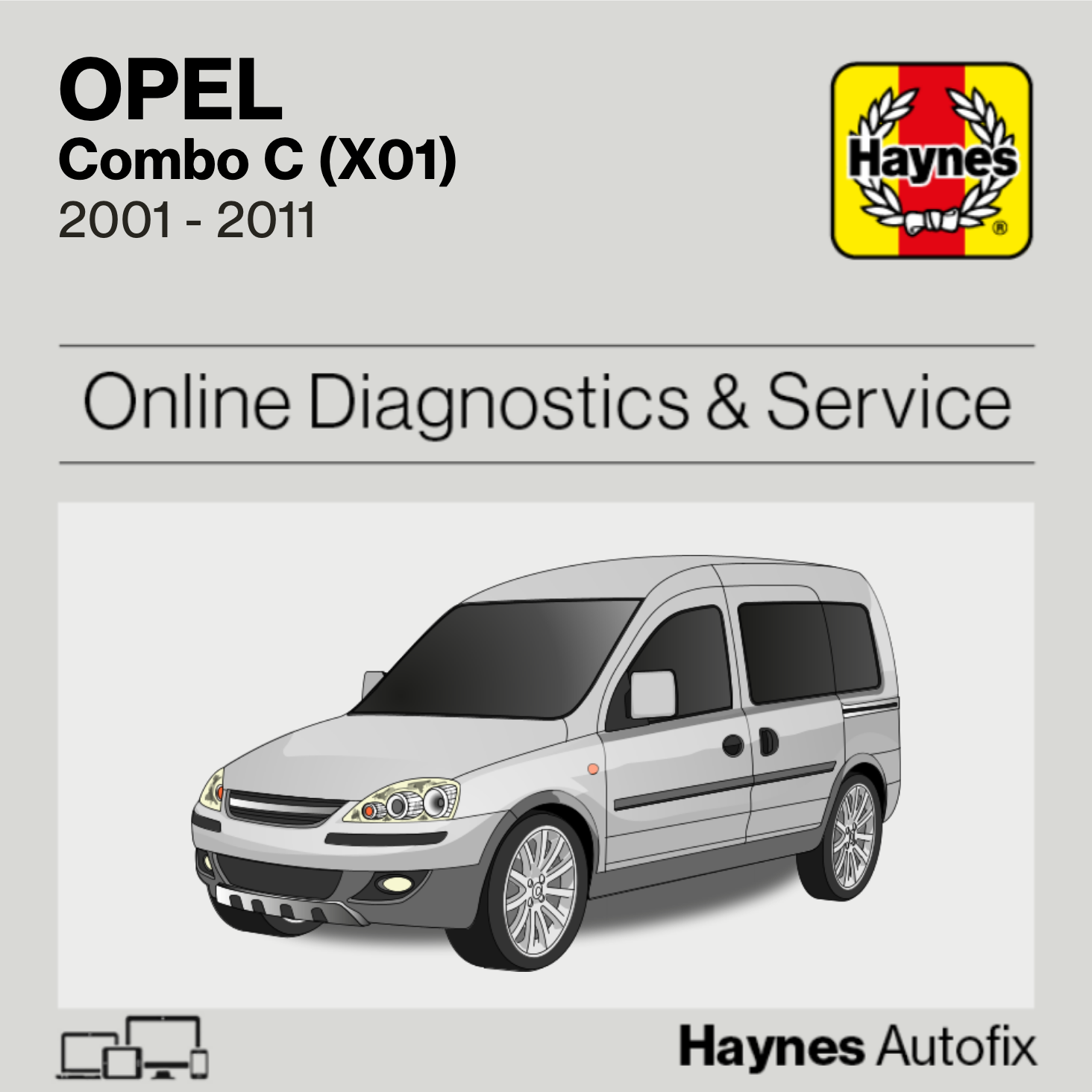 Opel Combo C (X01) 2001 to 2011 Haynes Online Diagnostics & Service Guide