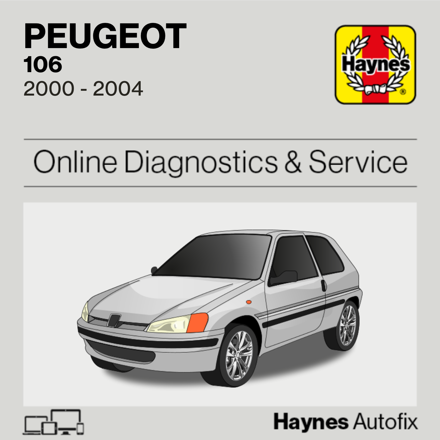 Peugeot 106 2000 to 2004 Haynes Online Diagnostics & Service Guide