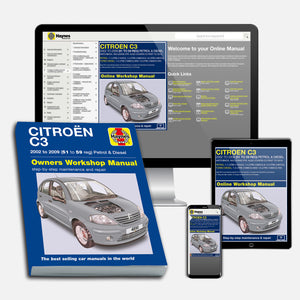 DIY Maintenance & Repair Manuals for Citroen C3 Cars