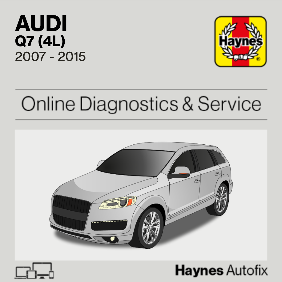 Audi Q7 (4L) 2007 to 2015 Haynes Online Diagnostics & Service Guide