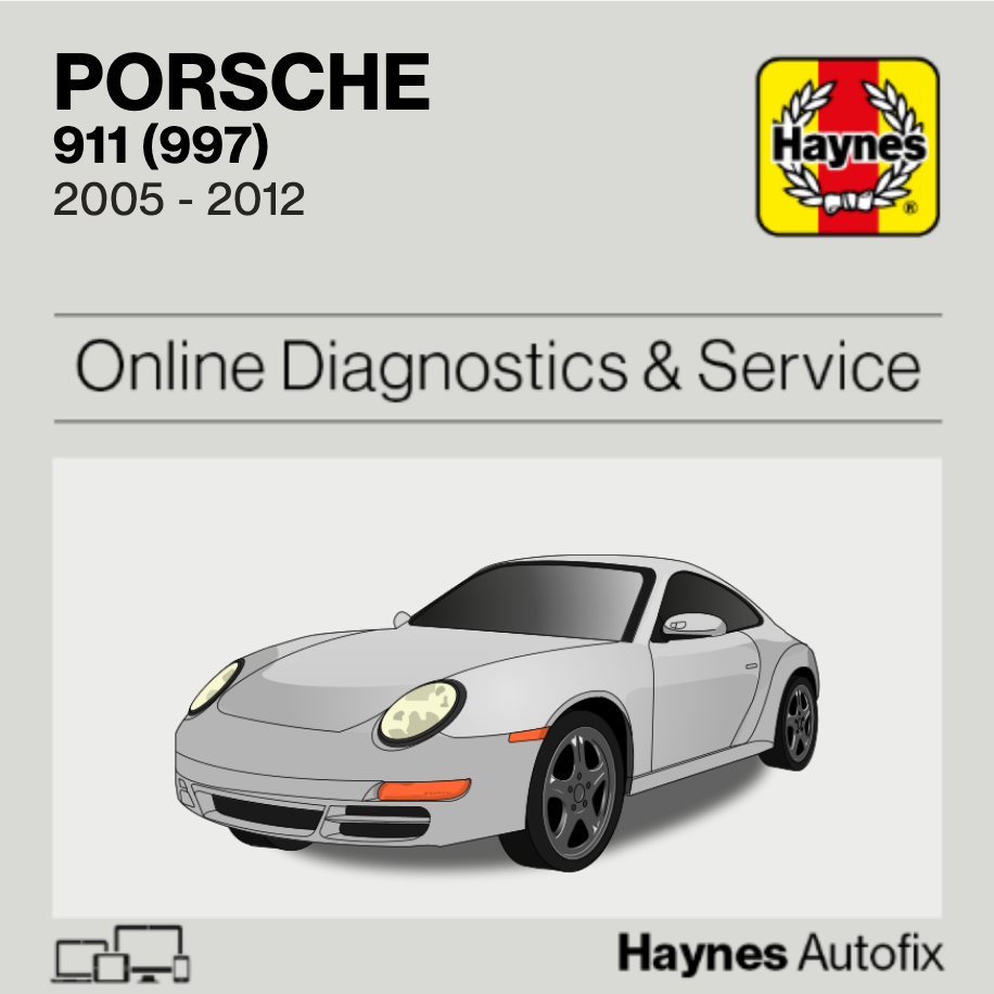Porsche 911 (997) 2005 to 2012 Haynes Online Diagnostics & Service Guide